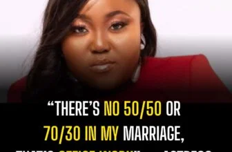 “There’s No 50/50 or 70/30 in My Marriage, That’s Office Work” — Actress Blessin