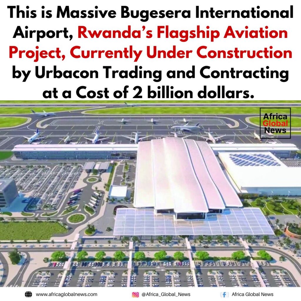 This Is Bugesera International Airport, Currently Under Construction In ...