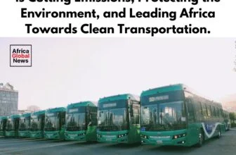 With hundreds of new electric buses entering public transport, Ethiopia is cutti