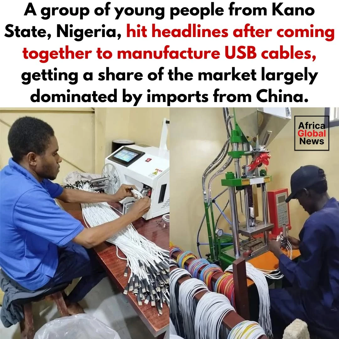 A group of young people from Kano State, Nigeria, are making headlines after com