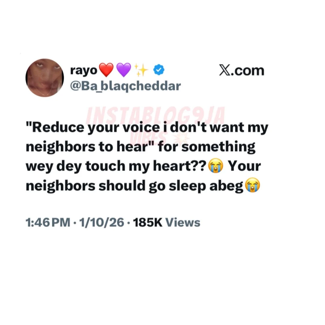 A Nigerian lady has stirred reactions online after sharing how the phrase “reduc