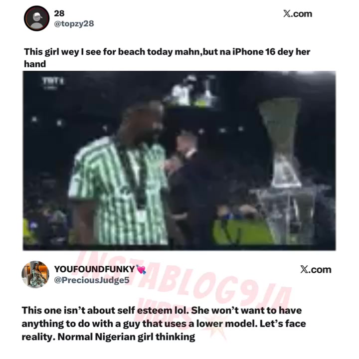 A Nigerian man shared his beach encounter, but social media users say the real i