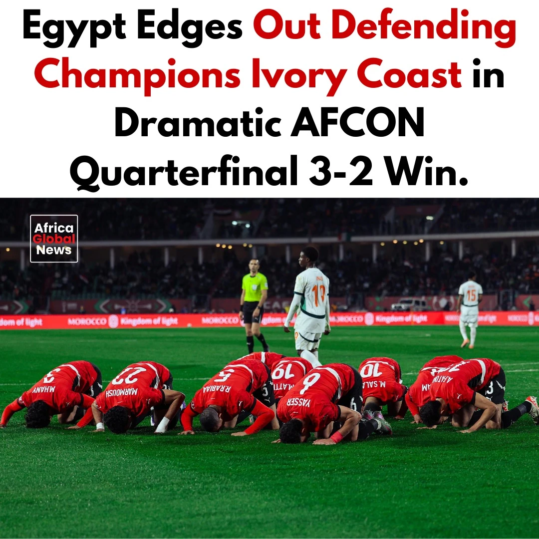 Egypt have knocked out AFCON defending champions Ivory Coast in a dramatic AFCON 1 Egypt have knocked out AFCON defending champions Ivory Coast in a dramatic AFCON