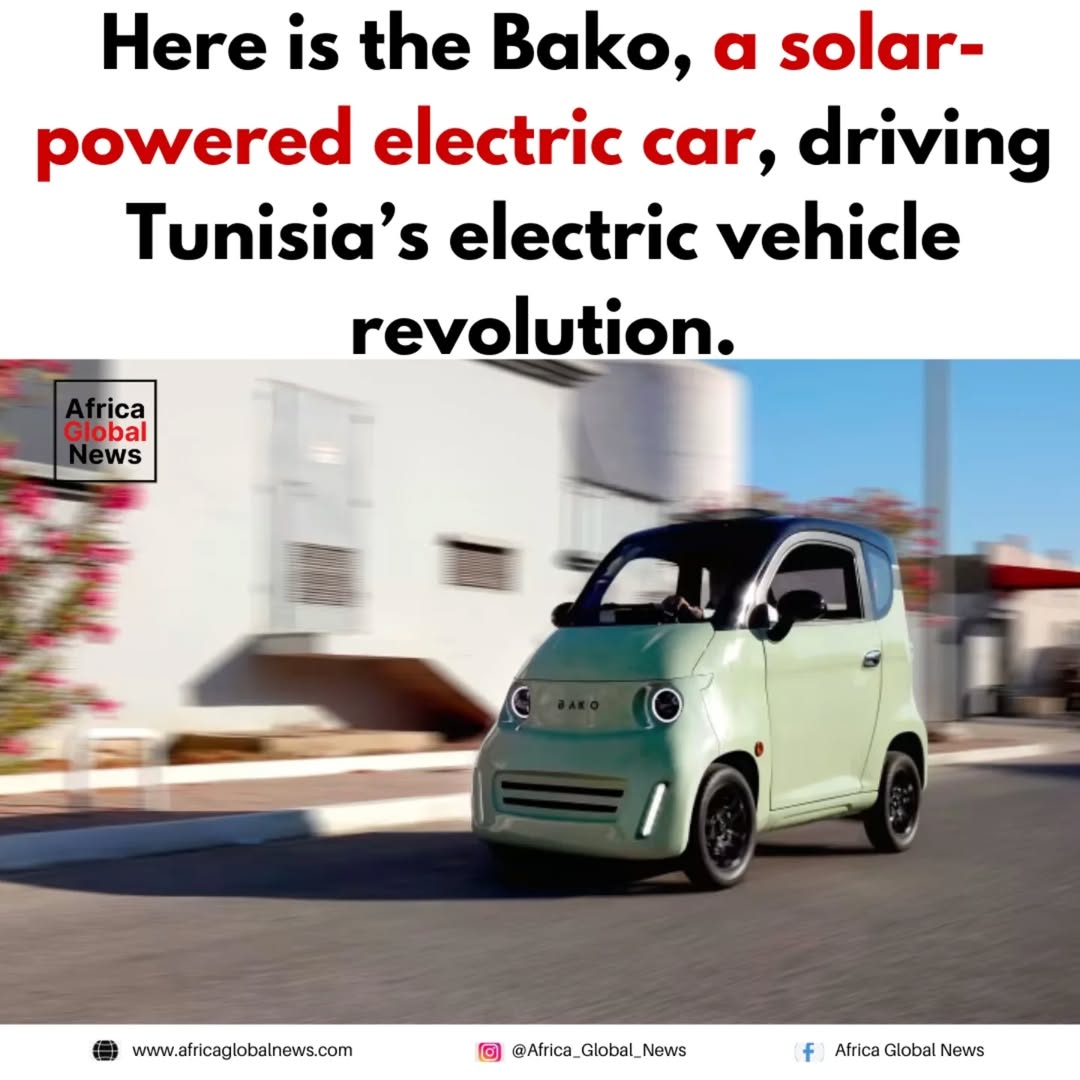 Here is the Bako, a solar powered electric car helping drive Tunisia’s growing e