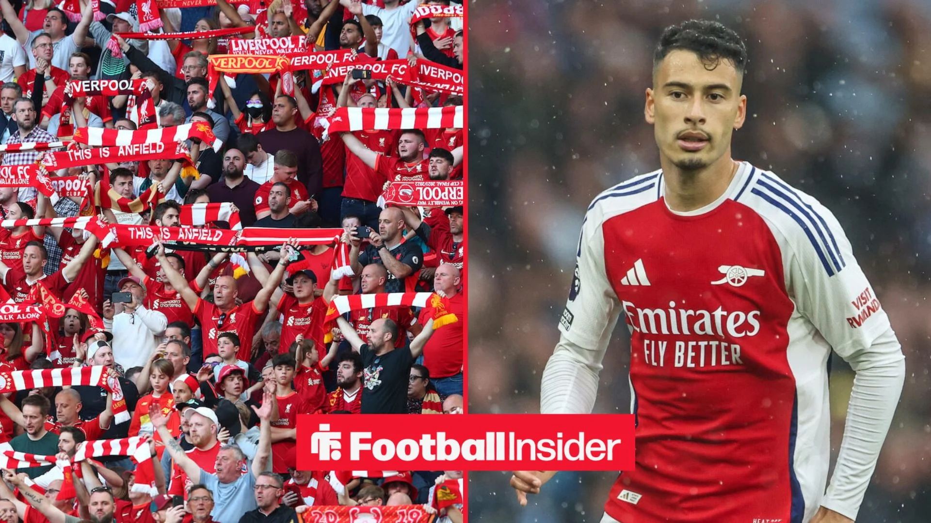 Liverpool fans share instant reactions to Gabriel Martinelli's hat-trick