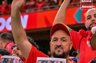 Moroccan fans have rallied behind DR Congo’s iconic superfan “Lumumba Vae”, cele