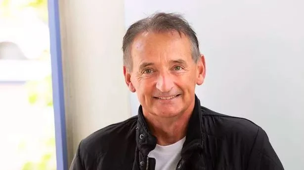 Pat Nevin being interviewed.