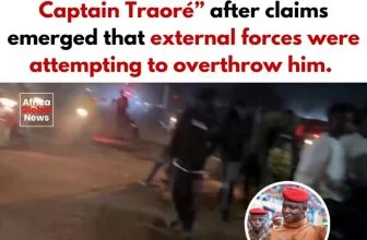 Protests erupted in Burkina Faso in the dead of night, with demonstrators saying