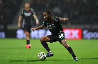 Raheem Sterling in action for Arsenal. (Photo by Jan Kruger/Getty Images)