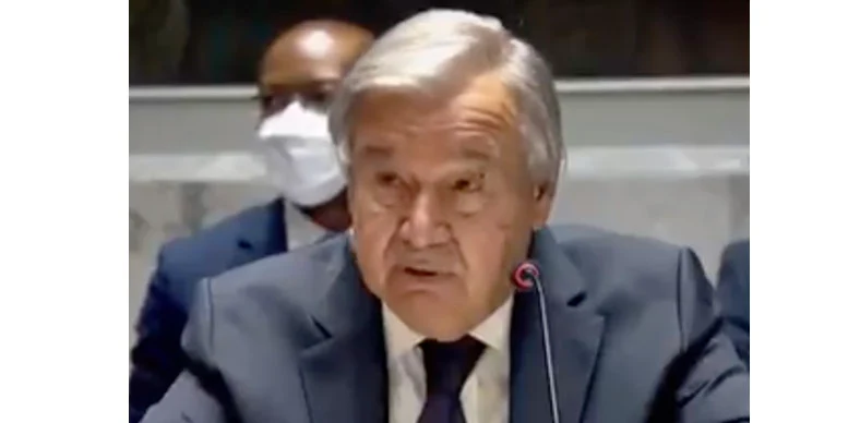 United Nations Secretary-General António Guterres,