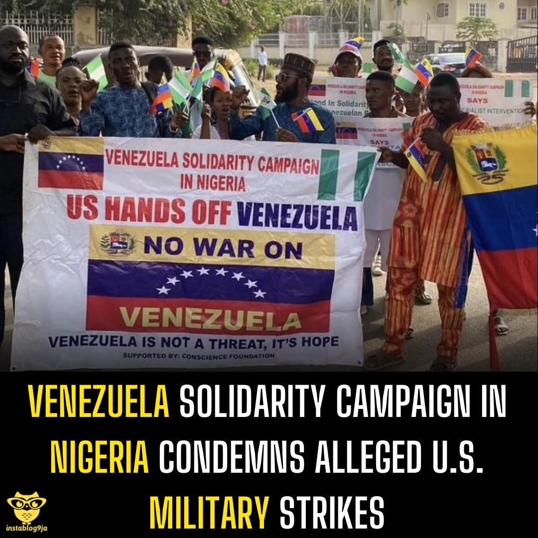 Venezuela Solidarity Campaign in Nigeria Condemns Alleged U.S. Military Strikes