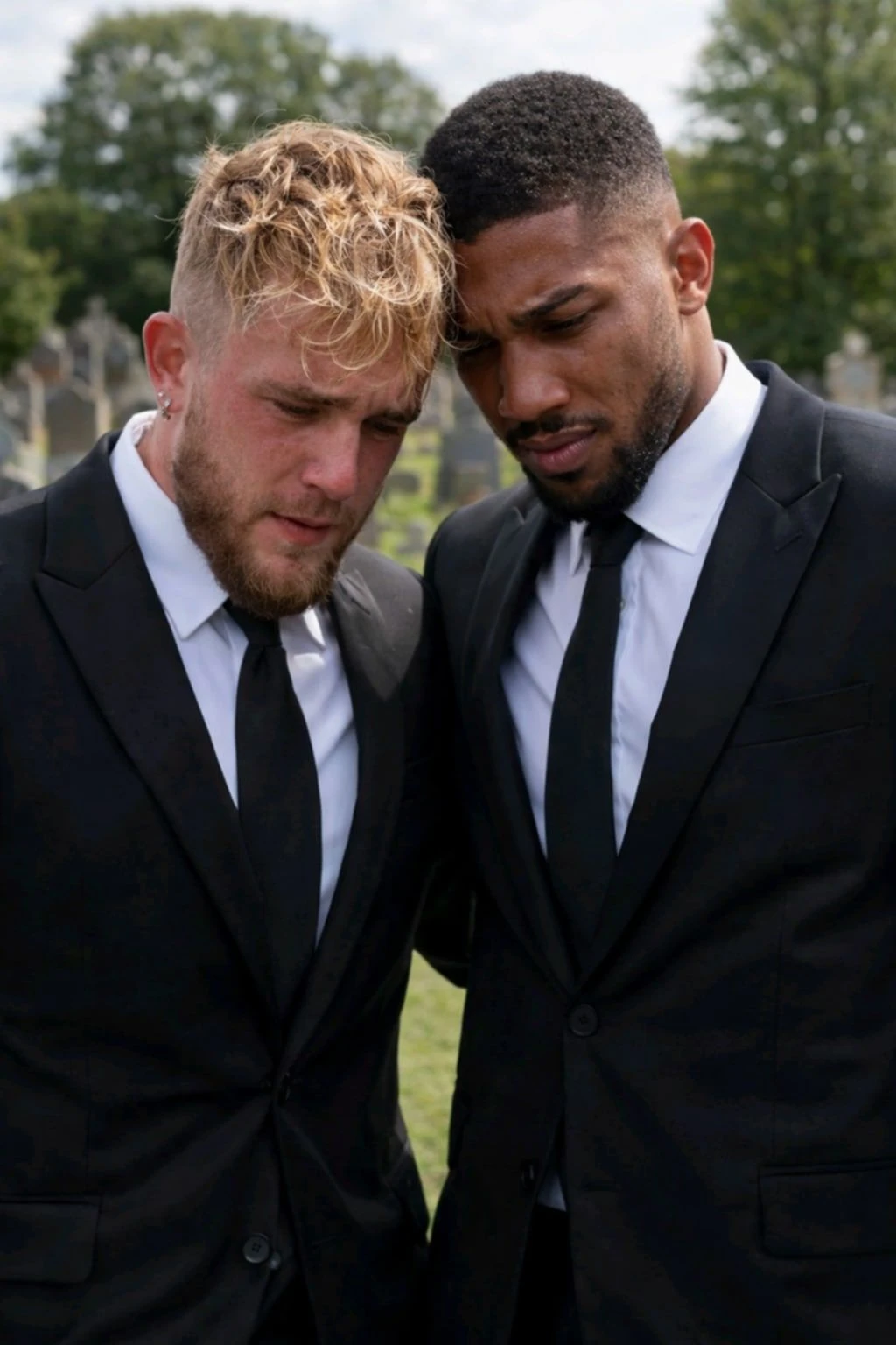 Weeks after Anthony Joshua nearly destroyed Jake Paul in the ring, Jake Paul sti