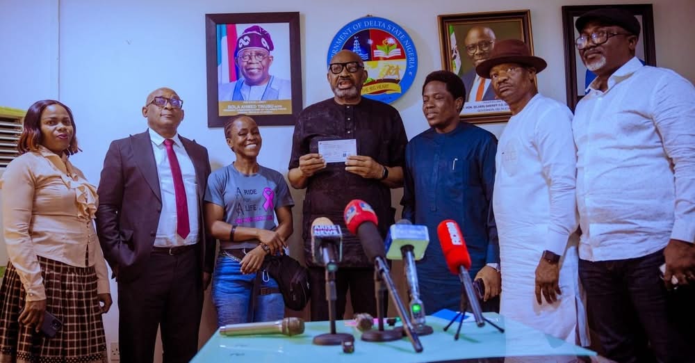 𝐃𝐞𝐥𝐭𝐚 𝐝𝐨𝐧𝐚𝐭𝐞𝐬 𝐍𝟏𝟎𝐦 𝐭𝐨 𝐬𝐮𝐩𝐩𝐨𝐫𝐭 𝐜𝐚𝐧𝐜𝐞𝐫 𝐭𝐫𝐞𝐚𝐭𝐦𝐞𝐧𝐭 𝐢𝐧𝐢𝐭𝐢𝐚𝐭𝐢𝐯𝐞 1 𝐃𝐞𝐥𝐭𝐚 𝐝𝐨𝐧𝐚𝐭𝐞𝐬 𝐍𝟏𝟎𝐦 𝐭𝐨 𝐬𝐮𝐩𝐩𝐨𝐫𝐭 𝐜𝐚𝐧𝐜𝐞𝐫 𝐭𝐫𝐞𝐚𝐭𝐦𝐞𝐧𝐭 𝐢𝐧𝐢𝐭𝐢𝐚𝐭𝐢𝐯𝐞