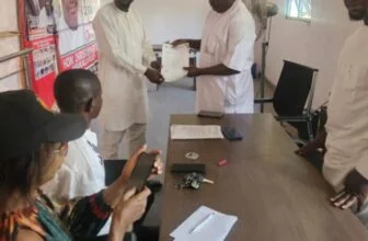 AMAC Chairman-Elect, Maikalangu, gifts borehole to NUJ FCT