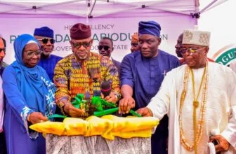 Abiodun commissions Lantoro–Oke-Yidi Road, rolls out new infrastructure plan in Ogun Central