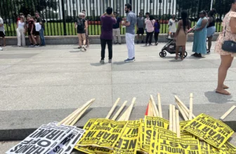 Anti-US protests mobilize as Trump announces military operations against Iran