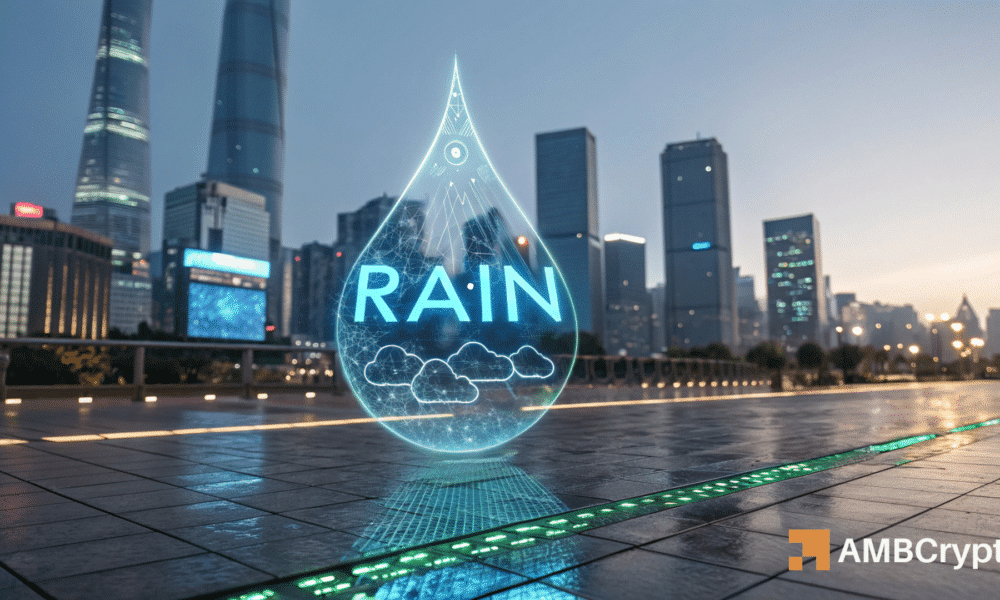 Can RAIN crypto continue its 18% rally after $338M token unlock?