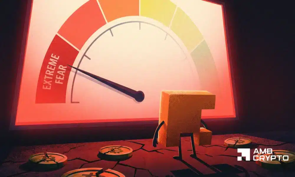 Crypto fear & greed index hits 'extreme fear' - Is a market bottom forming? 6 Crypto fear & greed index hits 'extreme fear' - Is a market bottom forming?