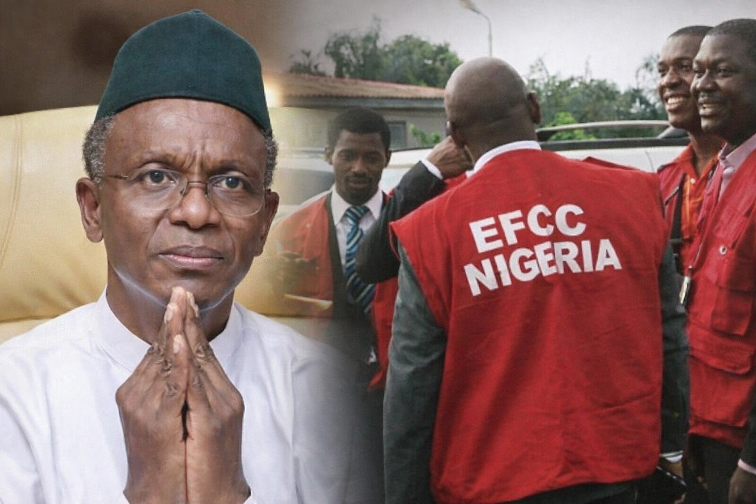El-Rufai, EFCC agents