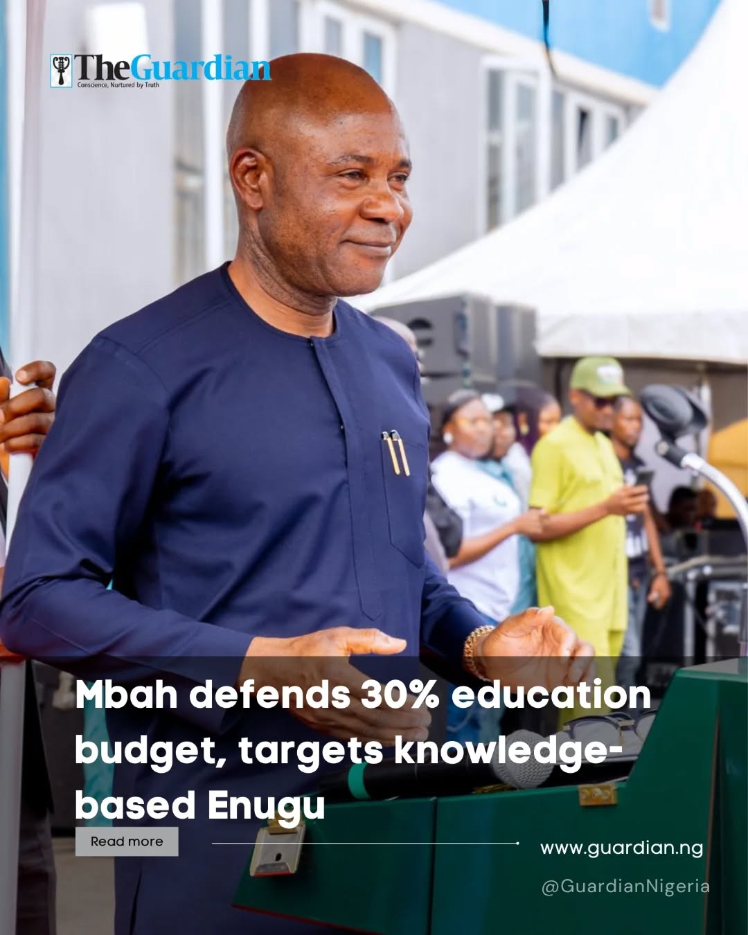 My administration deliberately allocates over 30 percent budget to education - Peter Mbah 1 Enugu State Governor, Peter Mbah, has said his administration deliberately alloc