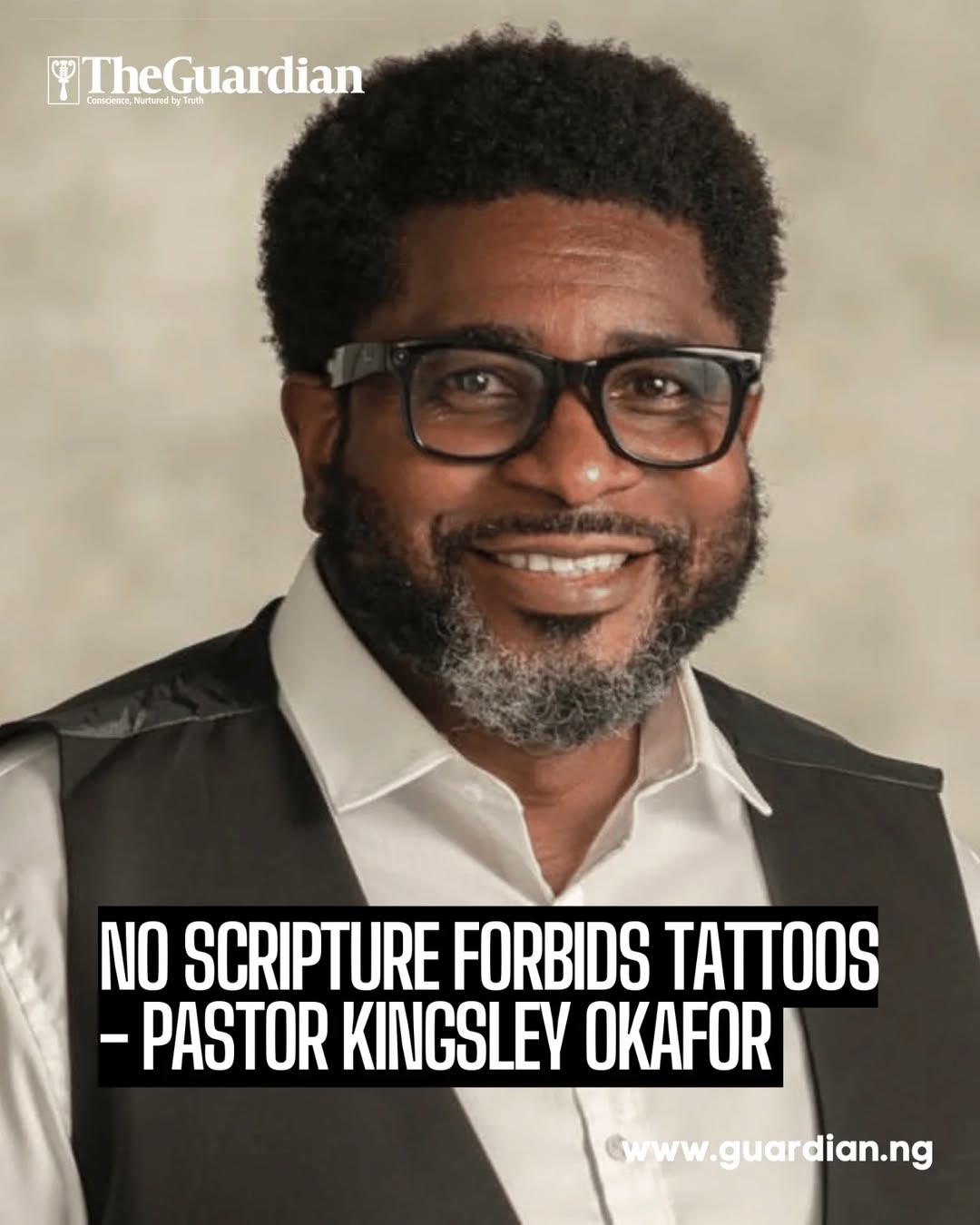 Pastor Kingsley Okonkwo, has doubled down on his decision to get a tattoo 1 Founder of the David Christian Centre and popular relationship coach, Pastor Kin