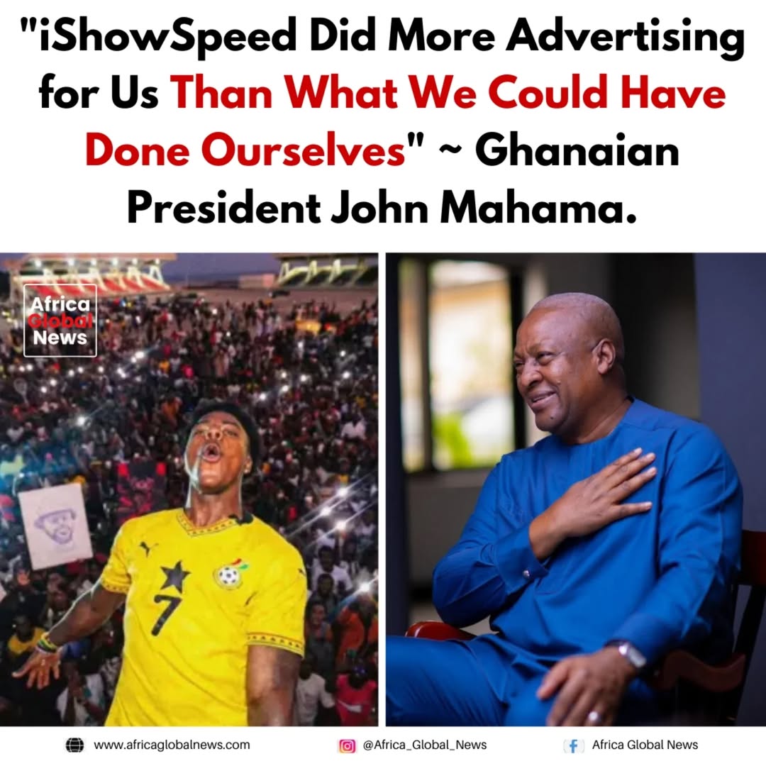 Ghanaian President John Dramani Mahama said the recent visit by online personali