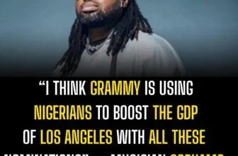 “I Think Grammy Is Using Nigerians To Boost The GDP Of Los Angeles With All Thes