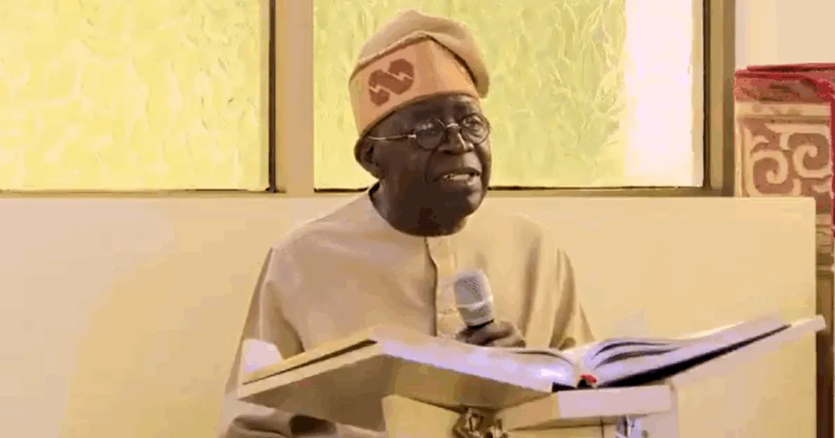 I didn't kill opposition parties, says President Tinubu
