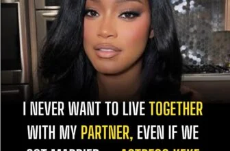 I never want to live together with my partner, even if we got married — Actress