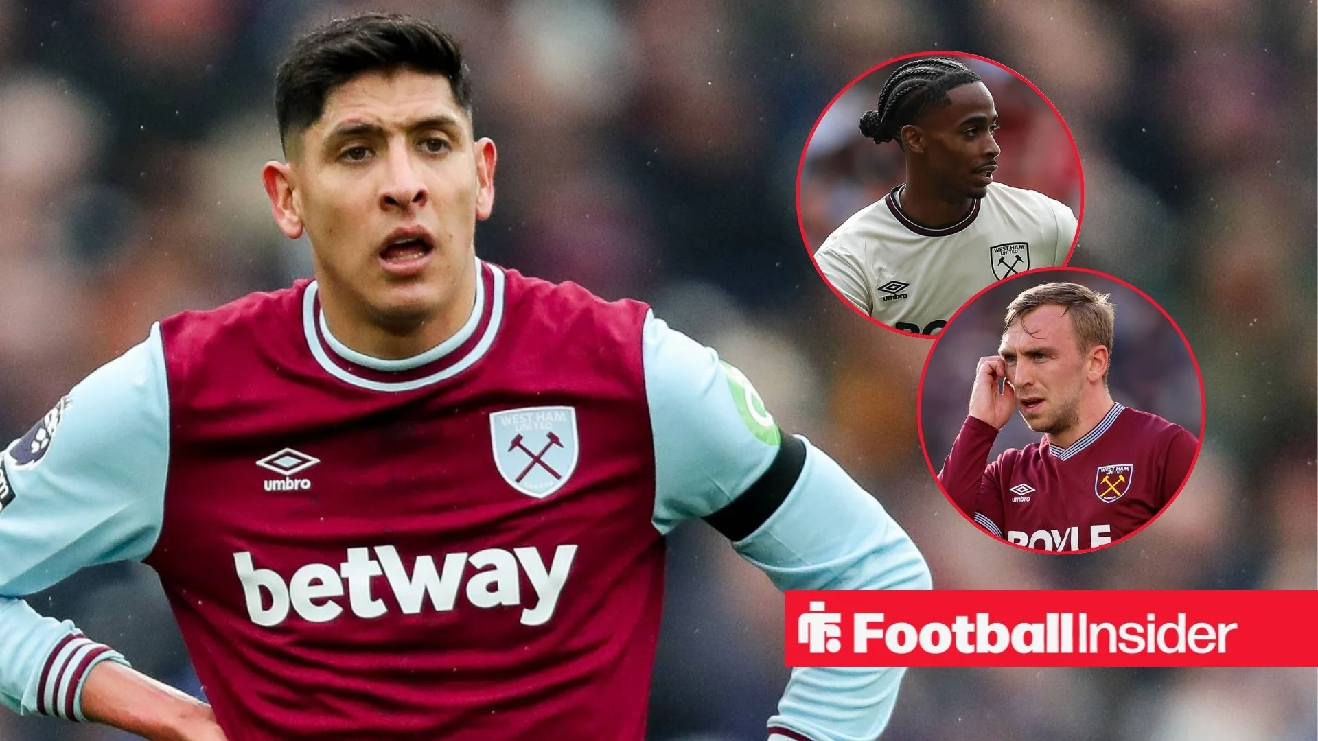 Jarrod Bowen and Crysencio Summerville respond as Edson Alvarez undergoes surgery 1 Jarrod Bowen and Crysencio Summerville respond as Edson Alvarez undergoes surgery