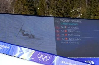 Lindsey Vonn crashes out in downhill race at Milano Cortina Games after rupturing ACL