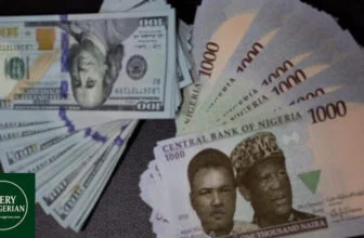 Naira slips to N1,355 per dollar at official market