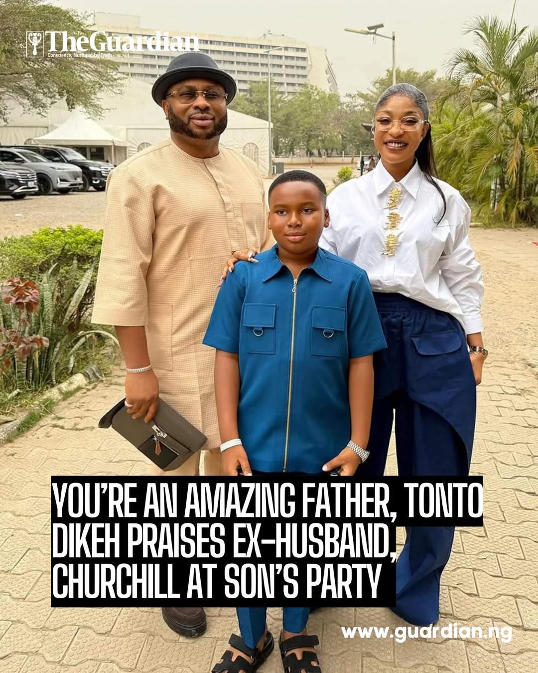 Nollywood actress Tonto Dikeh praised her ex-husband, Olakunle Churchill 1 Nollywood actress Tonto Dikeh on Sunday praised her ex-husband, Olakunle Churchi