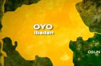 File photo: Oyo State map