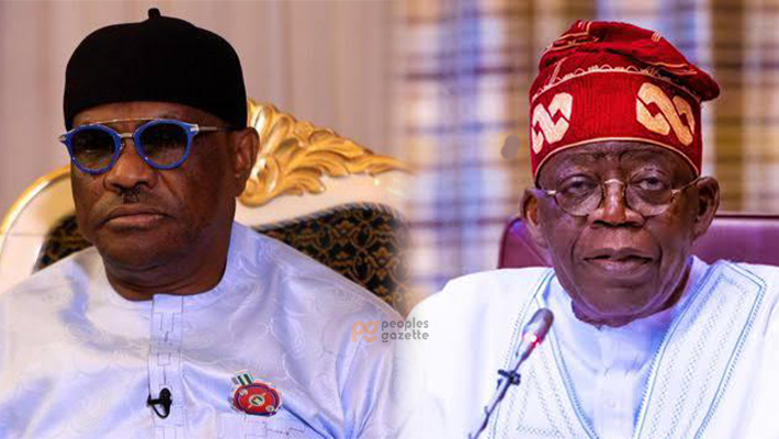 Rivers battle-ready for Tinubu’s reelection in 2027 - Wike 1 wike and Tinubu