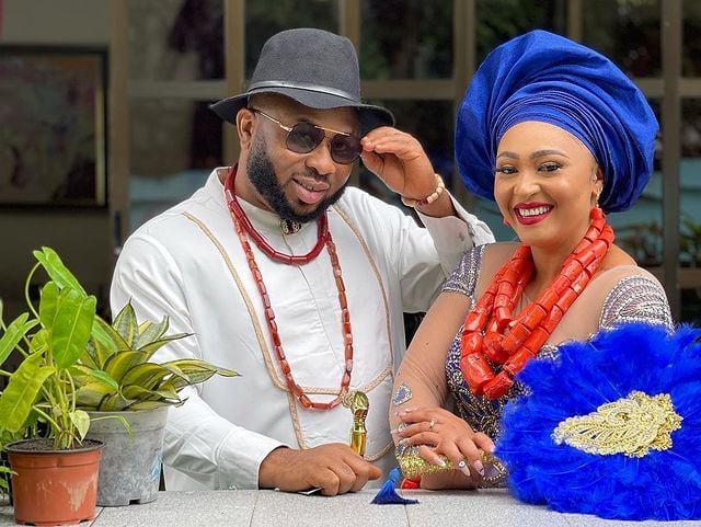 Olakunle Churchill and Rosy Meurer