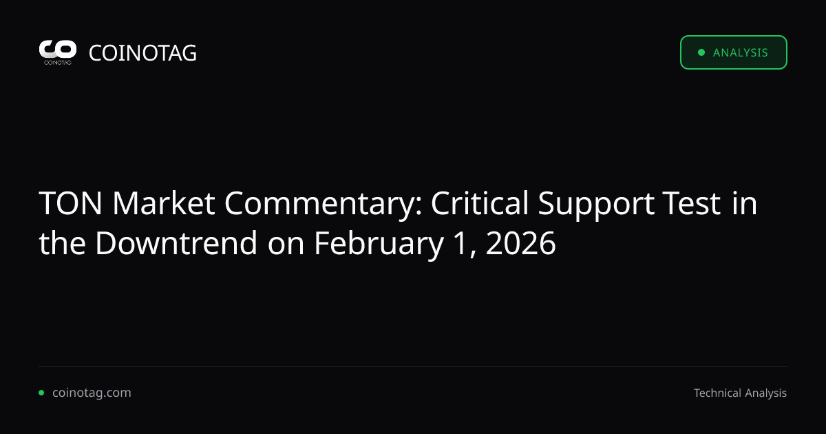 TON Bearish Analysis Feb 1 1 TON Bearish Analysis Feb 1