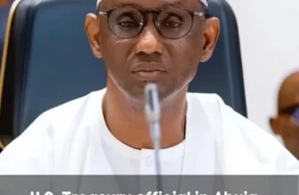 The arrival of a senior United States Treasury official in Abuja to strengthen c