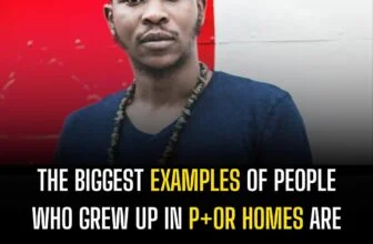 The biggest examples of people who grew up in p+or homes are people who believe