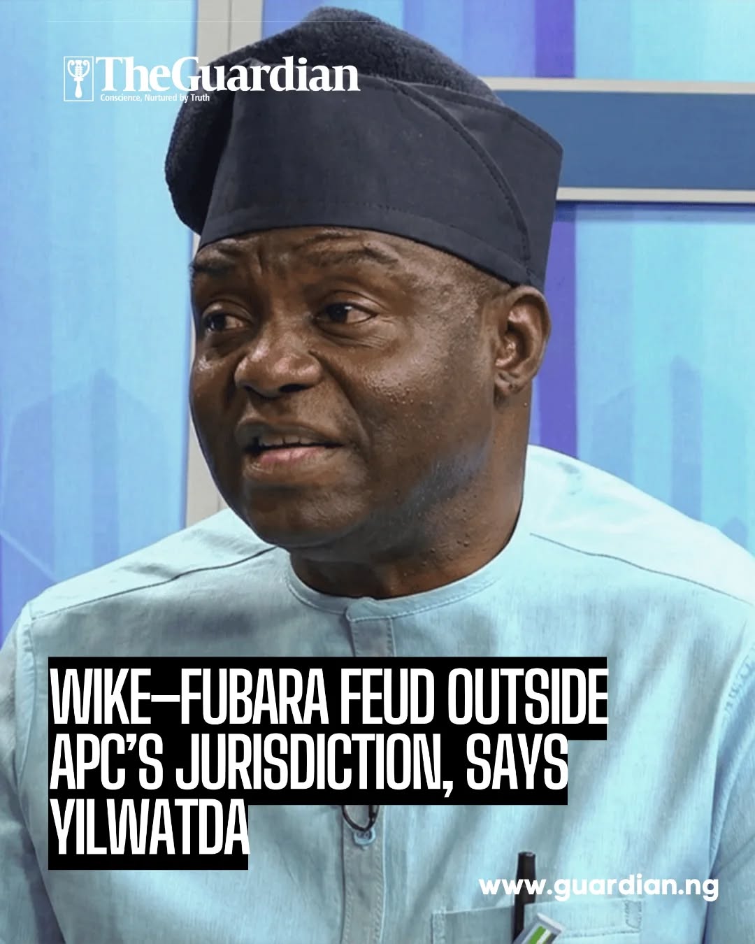 The national chairman of the All Progressives Congress (APC), Nentawe Yilwatda,