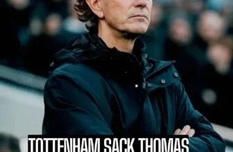Tottenham Hotspur have sacked Thomas Frank as manager of the men’s team.