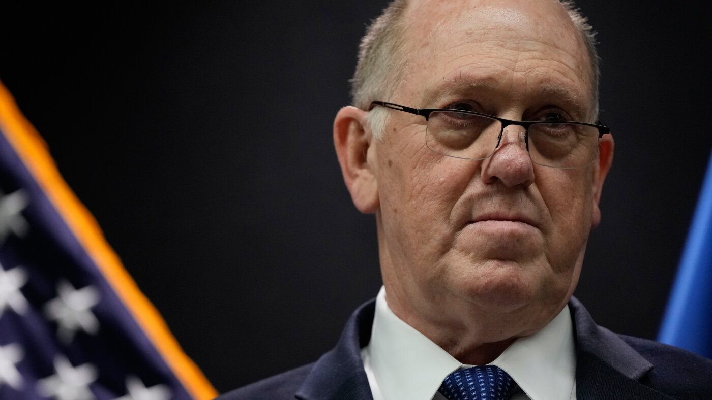 Trump border czar Homan says 'small' security force to stay in Minnesota : NPR