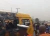 Two burnt to death, eight injured as minibus overturns, explodes in Lagos