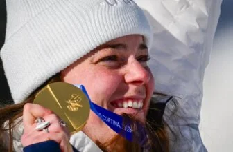 U.S. Olympic skier Breezy Johnson has plans for her broken and repaired gold medal