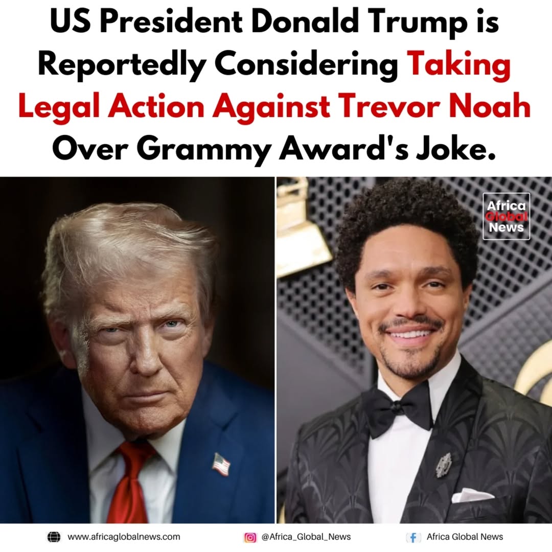 US President Donald Trump is reportedly considering legal action against comedia