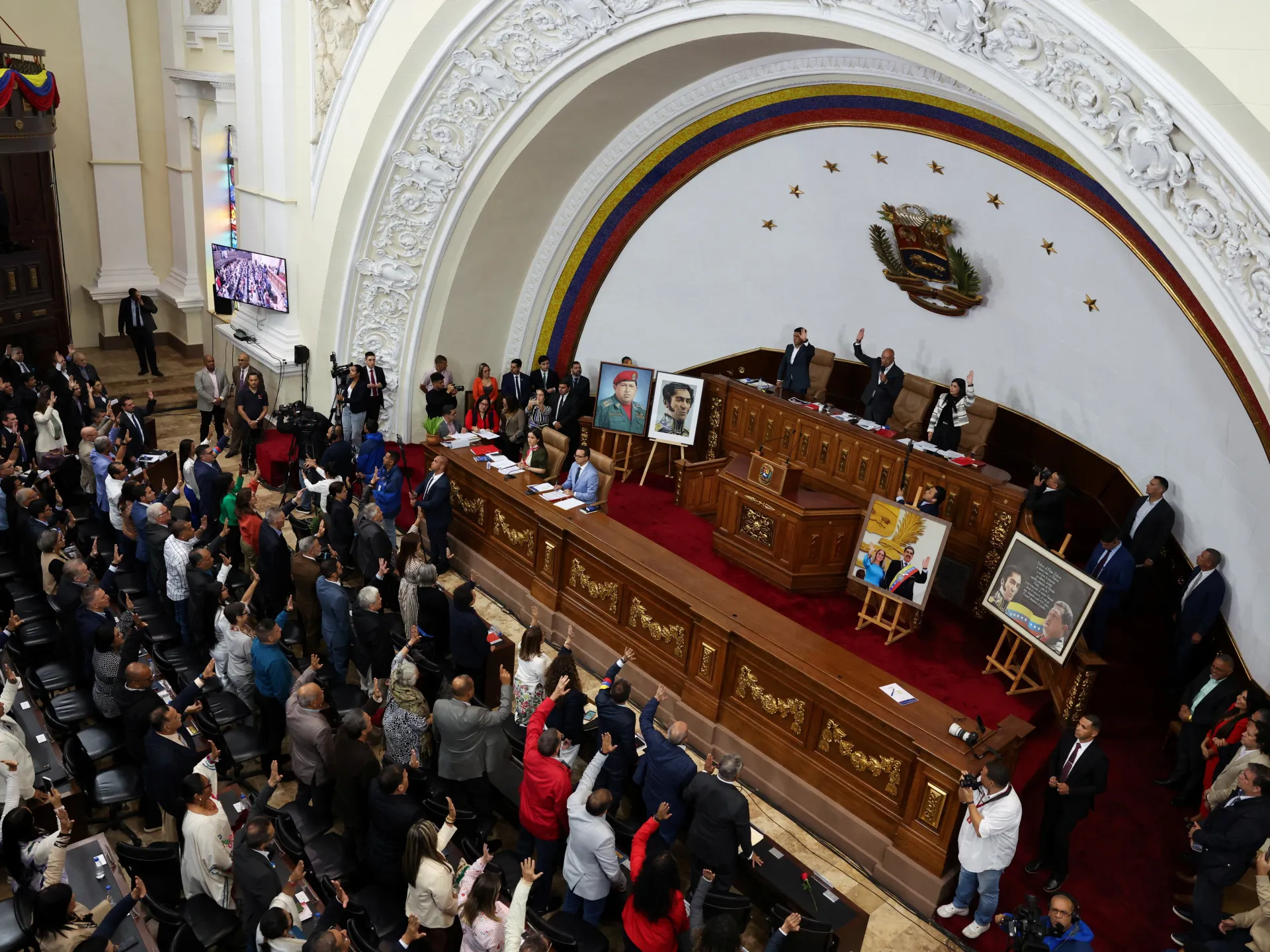 Venezuela’s National Assembly approves amnesty bill in first of two votes | Human Rights News