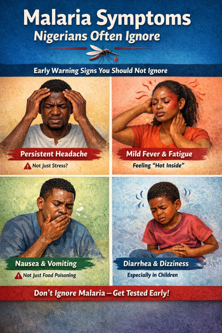 Malaria symptoms Nigerians often ignore