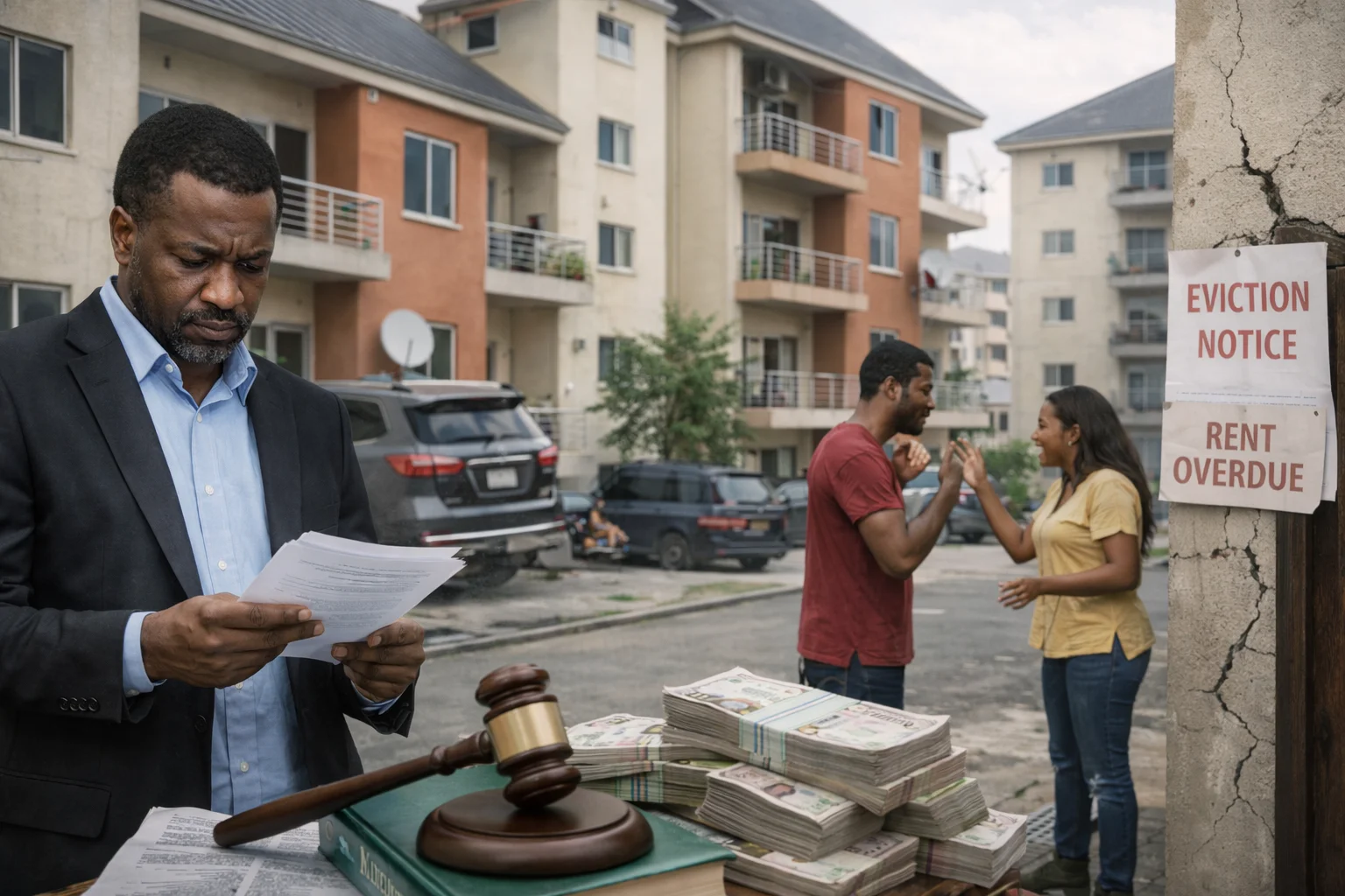 Rental property investment in Nigeria showing typical residential apartments