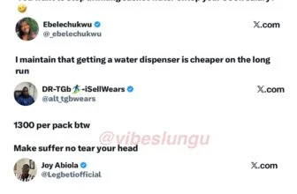 ₦500k salary and you’re still loyal to sachet water? Nigerians are not smiling i