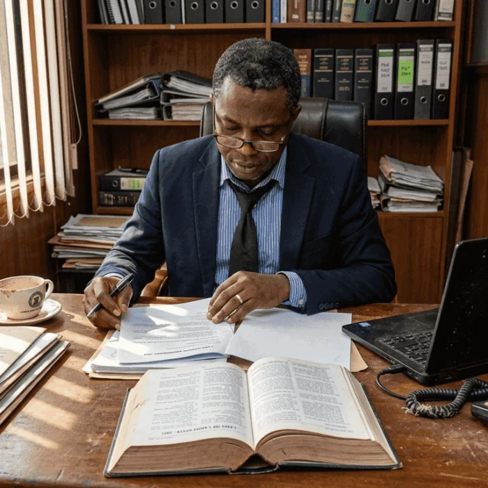 Nigerian lawyer reviews cybercrime law documents